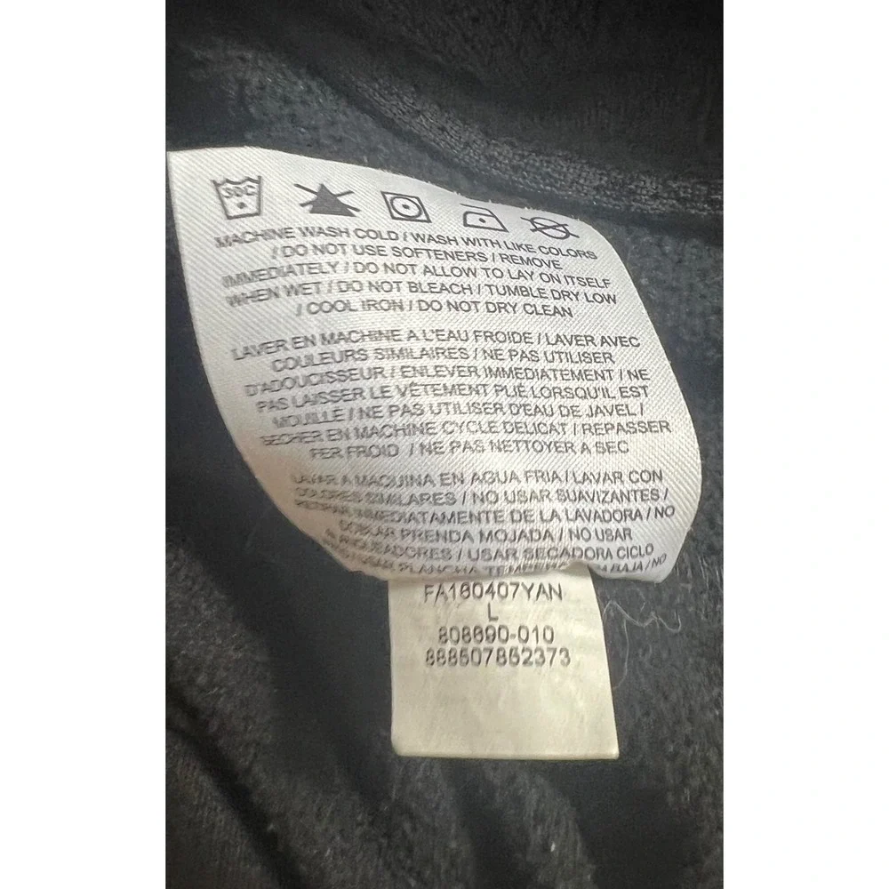 Jordan Essentials Men's large Active/athleisure Long Sleeve Zipper